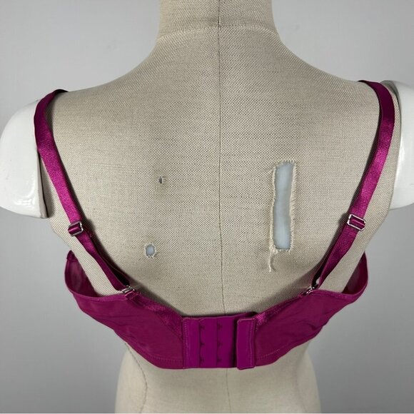 Curvy couture bra 36D pink purple - Picture 4 of 5
